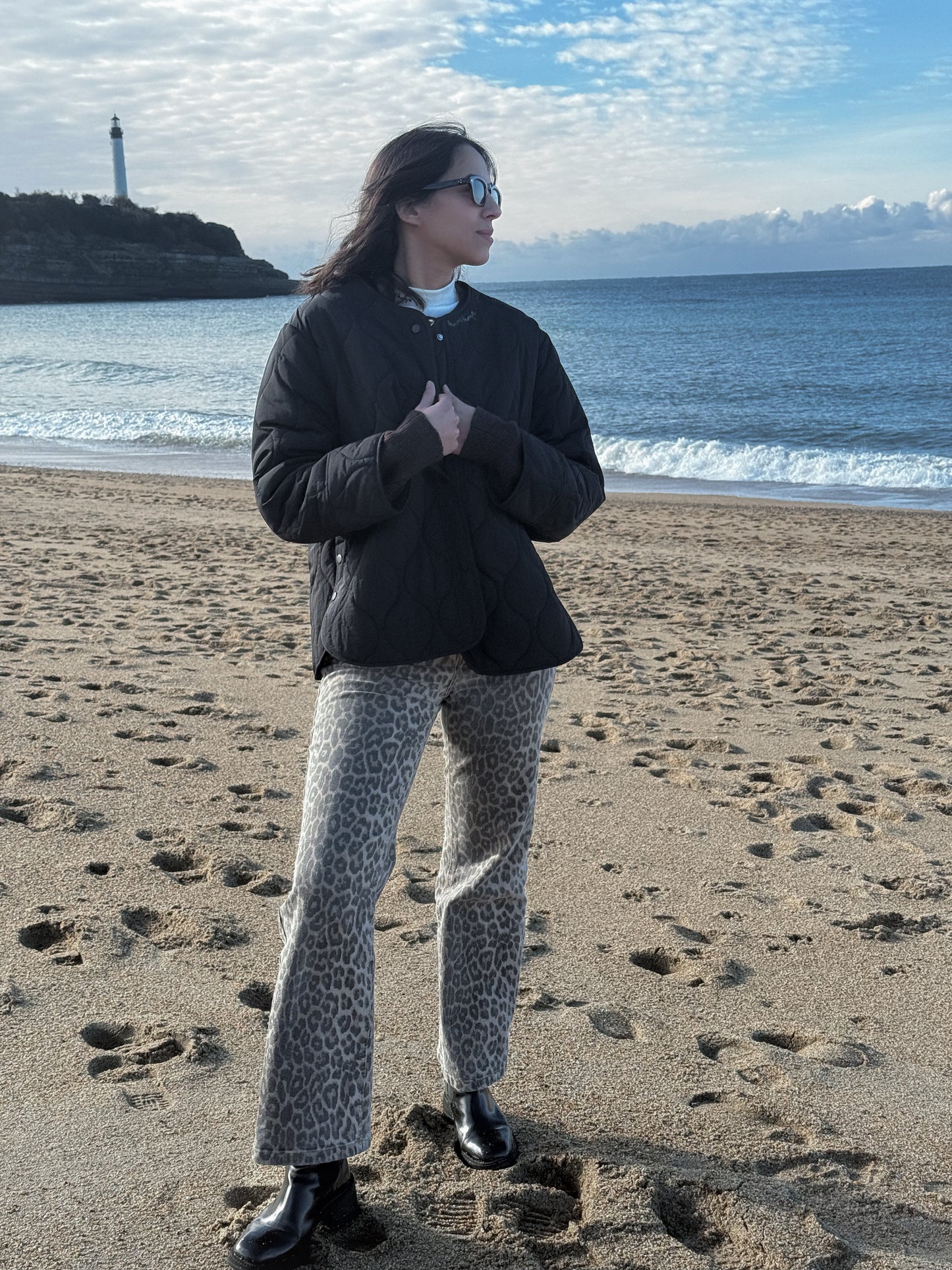 Veste Matelassée ZEMBRA – Noir Anthracite