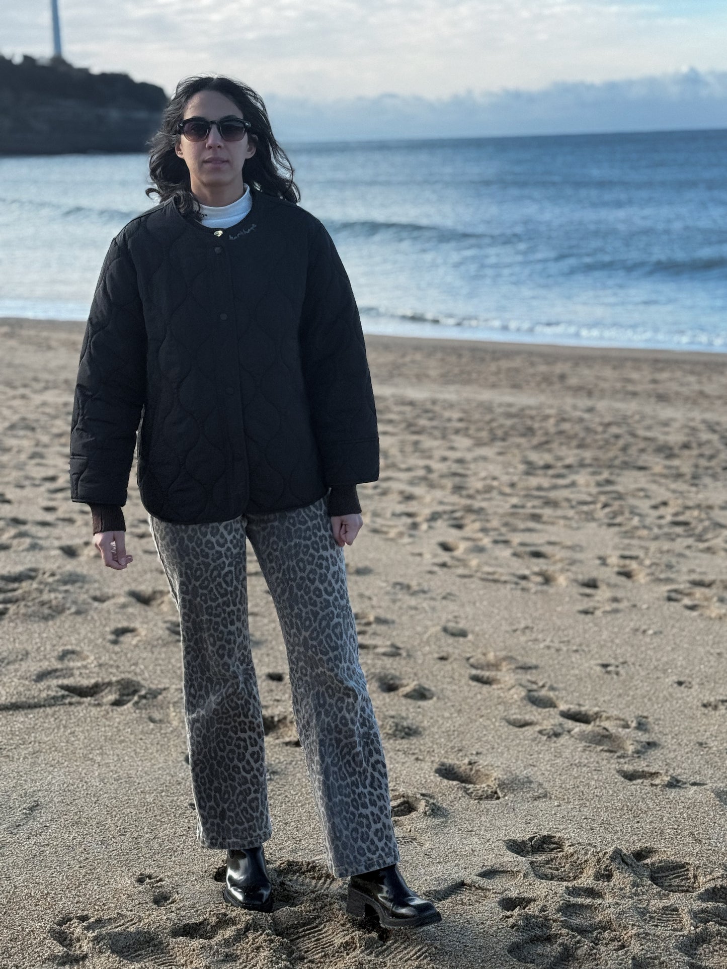 Veste Matelassée ZEMBRA – Noir Anthracite