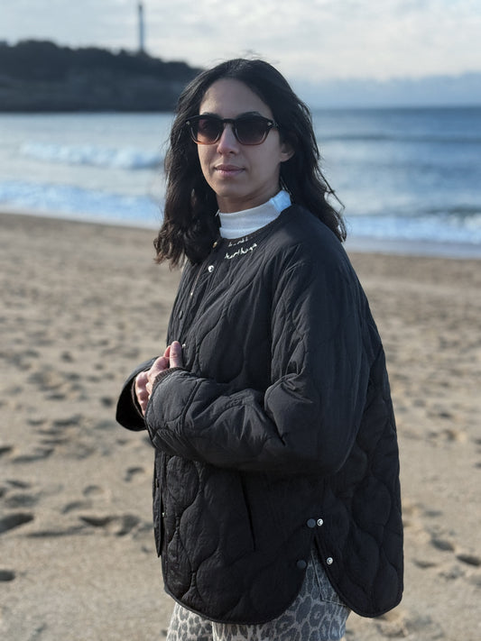 Veste Matelassée ZEMBRA – Noir Anthracite