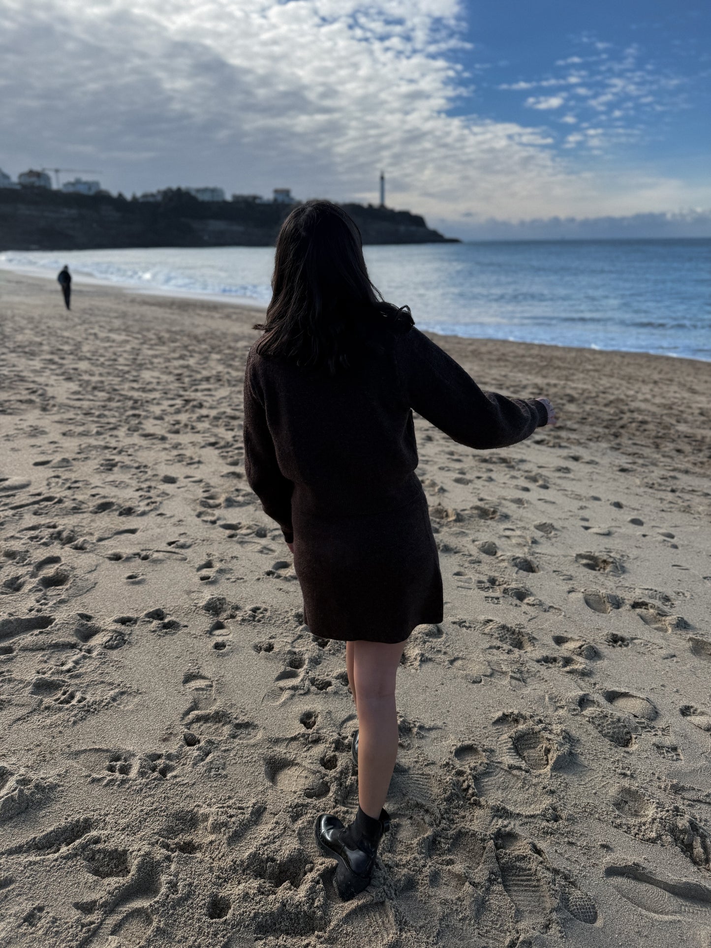 Ensemble MARSA en Maille – Chocolat