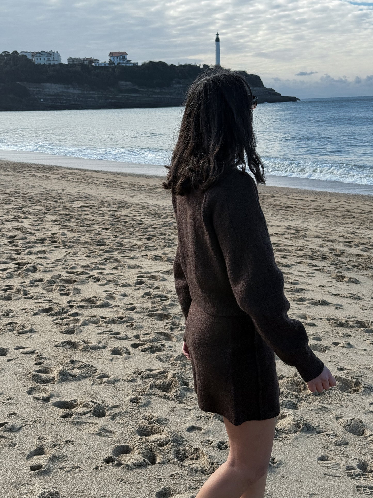 Ensemble MARSA en Maille – Chocolat